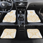 Maori Rugby Custom Ngaru Mangopare Car Mats Koura Niho Taniwha Motif