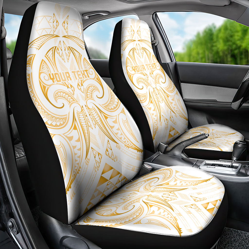 Maori Rugby Custom Ngaru Mangopare Car Seat Cover Koura Niho Taniwha Motif