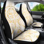 Maori Rugby Custom Ngaru Mangopare Car Seat Cover Koura Niho Taniwha Motif