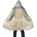 Maori Rugby Custom Ngaru Mangopare Cloak Koura Niho Taniwha Motif