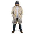 Maori Rugby Custom Ngaru Mangopare Cloak Koura Niho Taniwha Motif