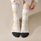 Maori Rugby Custom Ngaru Mangopare Crew Socks Koura Niho Taniwha Motif