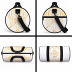 Maori Rugby Custom Ngaru Mangopare Duffle Bag Koura Niho Taniwha Motif