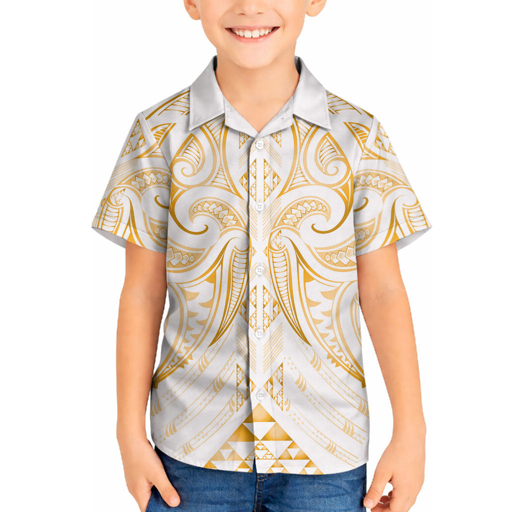 Maori Rugby Custom Ngaru Mangopare Hawaiian Shirt Koura Niho Taniwha Motif