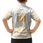 Maori Rugby Custom Ngaru Mangopare Hawaiian Shirt Koura Niho Taniwha Motif