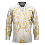 Maori Rugby Custom Ngaru Mangopare Hockey Jersey Koura Niho Taniwha Motif