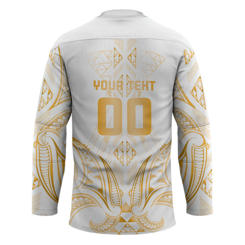 Maori Rugby Custom Ngaru Mangopare Hockey Jersey Koura Niho Taniwha Motif