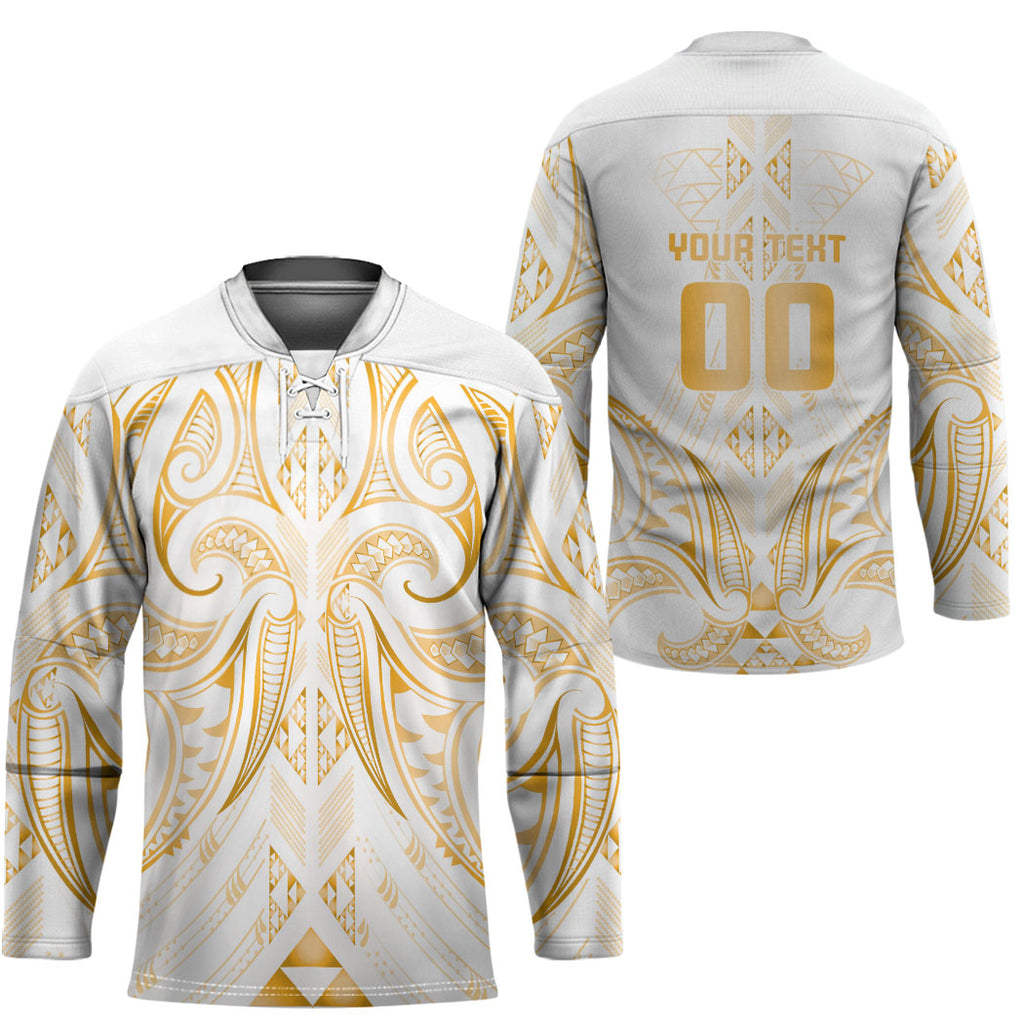 Maori Rugby Custom Ngaru Mangopare Hockey Jersey Koura Niho Taniwha Motif
