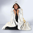 Maori Rugby Custom Ngaru Mangopare Hooded Blanket Koura Niho Taniwha Motif