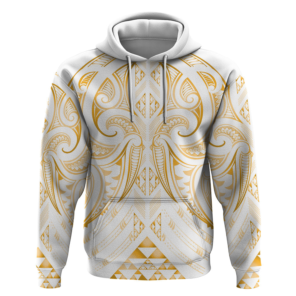 Maori Rugby Custom Ngaru Mangopare Hoodie Koura Niho Taniwha Motif