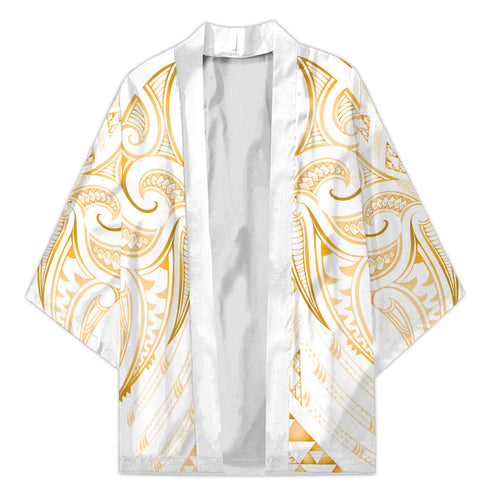 Maori Rugby Custom Ngaru Mangopare Kimono Koura Niho Taniwha Motif