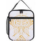 Maori Rugby Custom Ngaru Mangopare Lunch Bag Koura Niho Taniwha Motif