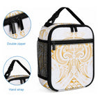 Maori Rugby Custom Ngaru Mangopare Lunch Bag Koura Niho Taniwha Motif
