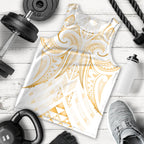 Maori Rugby Custom Ngaru Mangopare Men Tank Top Koura Niho Taniwha Motif