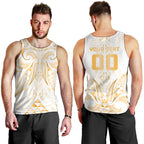 Maori Rugby Custom Ngaru Mangopare Men Tank Top Koura Niho Taniwha Motif
