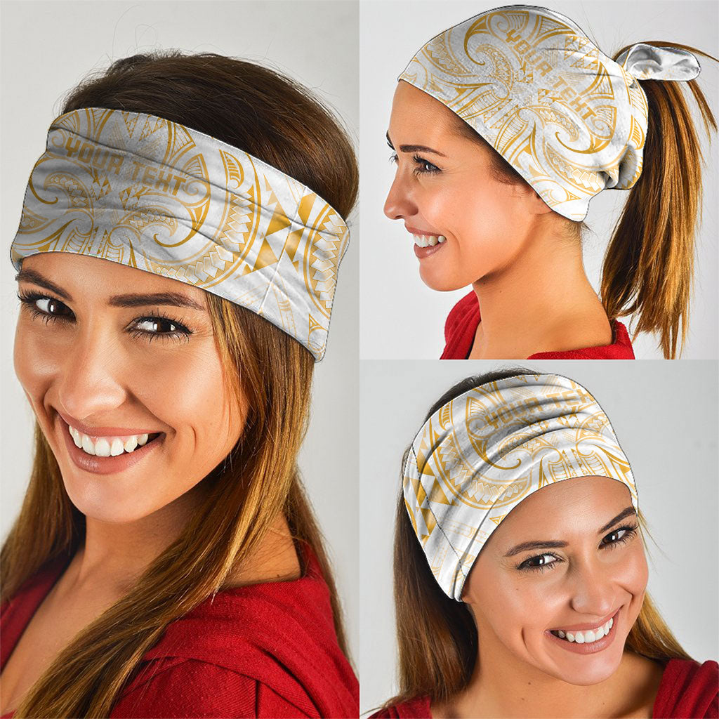 Maori Rugby Custom Ngaru Mangopare Neck Gaiter Koura Niho Taniwha Motif
