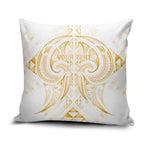 Maori Rugby Custom Ngaru Mangopare Pillow Cover Koura Niho Taniwha Motif