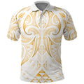 Maori Rugby Custom Ngaru Mangopare Polo Shirt Koura Niho Taniwha Motif