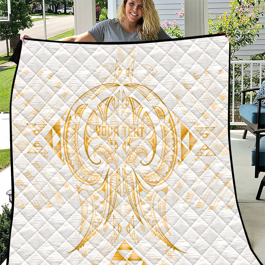 Maori Rugby Custom Ngaru Mangopare Quilt Koura Niho Taniwha Motif