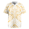 Maori Rugby Custom Ngaru Mangopare Rugby Jersey Koura Niho Taniwha Motif