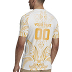 Maori Rugby Custom Ngaru Mangopare Rugby Jersey Koura Niho Taniwha Motif
