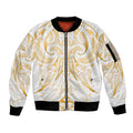 Maori Rugby Custom Ngaru Mangopare Sleeve Zip Bomber Jacket Koura Niho Taniwha Motif