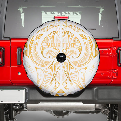 Maori Rugby Custom Ngaru Mangopare Spare Tire Cover Koura Niho Taniwha Motif