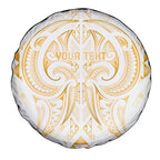 Maori Rugby Custom Ngaru Mangopare Spare Tire Cover Koura Niho Taniwha Motif
