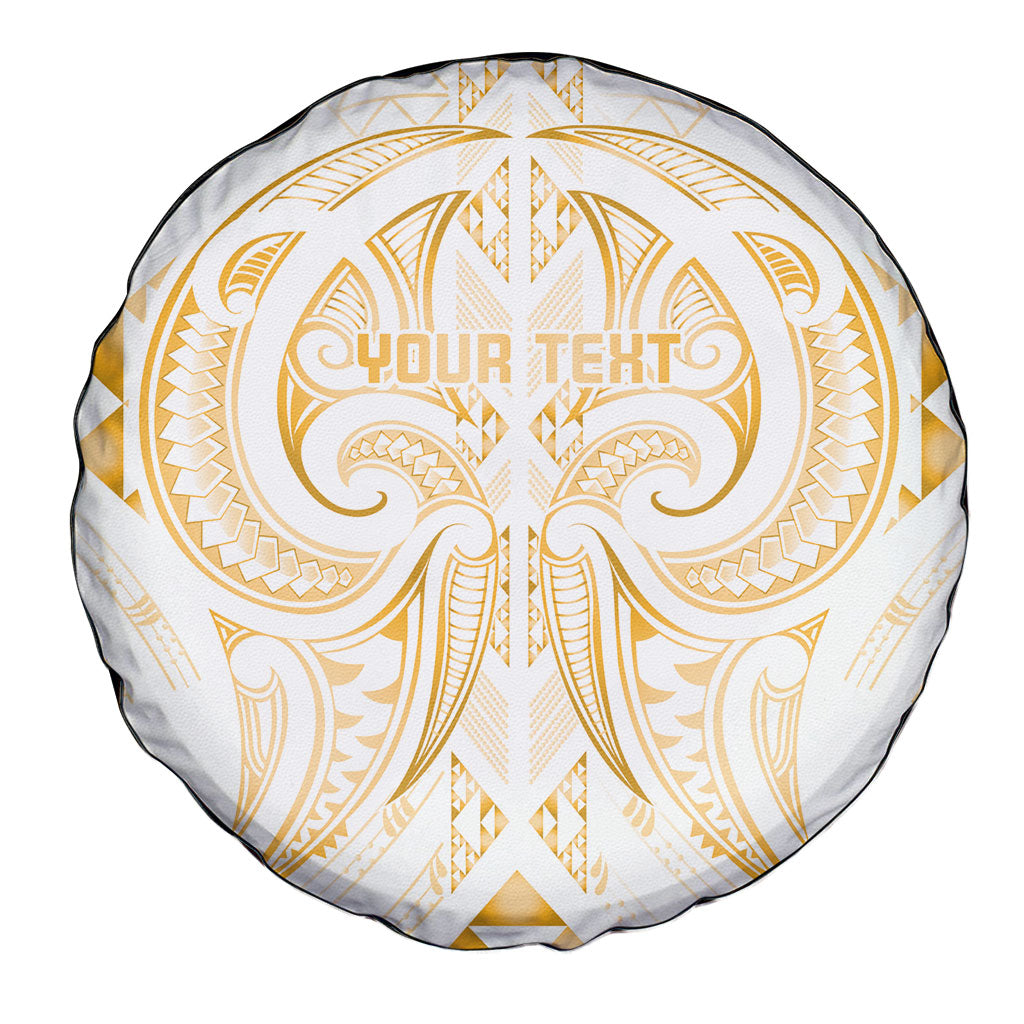 Maori Rugby Custom Ngaru Mangopare Spare Tire Cover Koura Niho Taniwha Motif