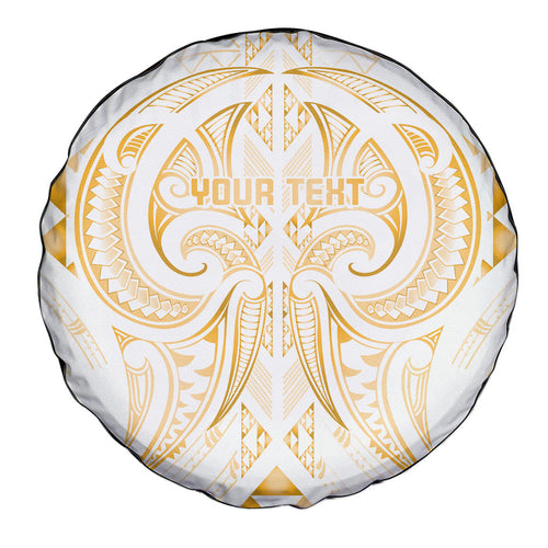 Maori Rugby Custom Ngaru Mangopare Spare Tire Cover Koura Niho Taniwha Motif