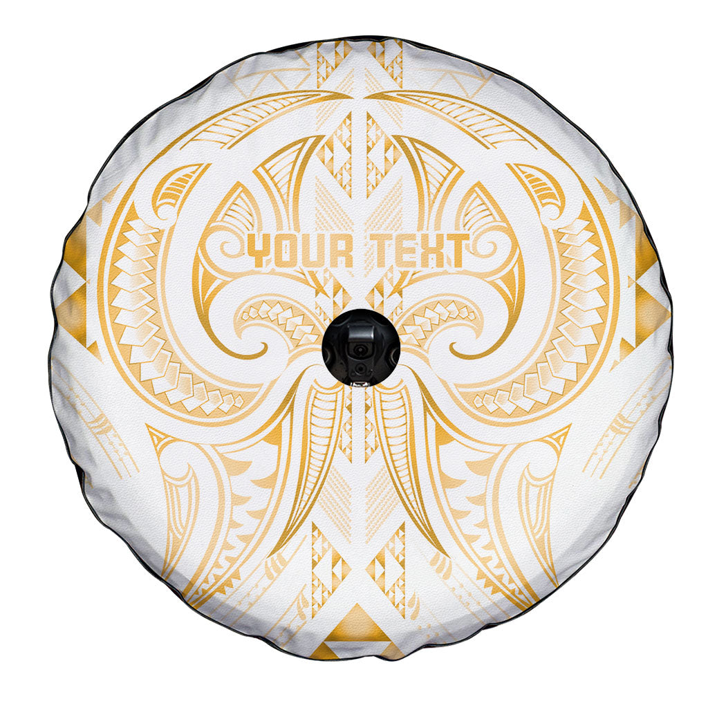 Maori Rugby Custom Ngaru Mangopare Spare Tire Cover Koura Niho Taniwha Motif