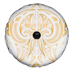 Maori Rugby Custom Ngaru Mangopare Spare Tire Cover Koura Niho Taniwha Motif