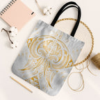 Maori Rugby Custom Ngaru Mangopare Tote Bag Koura Niho Taniwha Motif