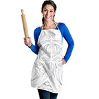 Maori Rugby Custom Ngaru Mangopare Apron Kiwikiwi Niho Taniwha Motif