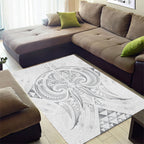 Maori Rugby Custom Ngaru Mangopare Area Rug Kiwikiwi Niho Taniwha Motif