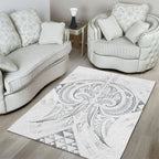 Maori Rugby Custom Ngaru Mangopare Area Rug Kiwikiwi Niho Taniwha Motif