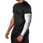Maori Rugby Custom Ngaru Mangopare Arm Sleeves Kiwikiwi Niho Taniwha Motif