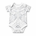 Maori Rugby Custom Ngaru Mangopare Baby Onesie Kiwikiwi Niho Taniwha Motif