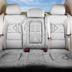 Maori Rugby Custom Ngaru Mangopare Back Car Seat Cover Kiwikiwi Niho Taniwha Motif