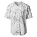 Maori Rugby Custom Ngaru Mangopare Baseball Jersey Kiwikiwi Niho Taniwha Motif