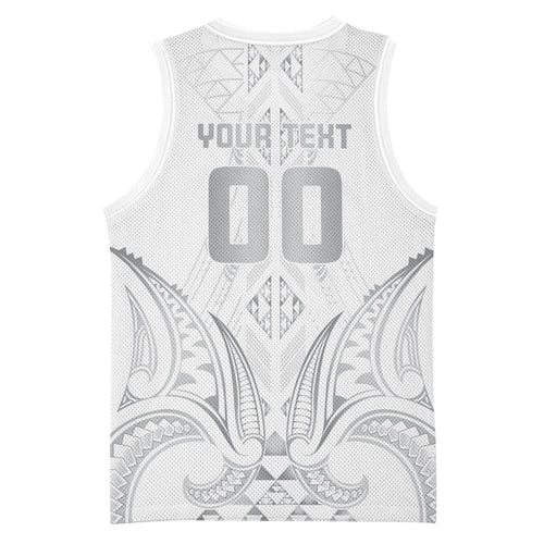 Maori Rugby Custom Ngaru Mangopare Basketball Jersey Kiwikiwi Niho Taniwha Motif