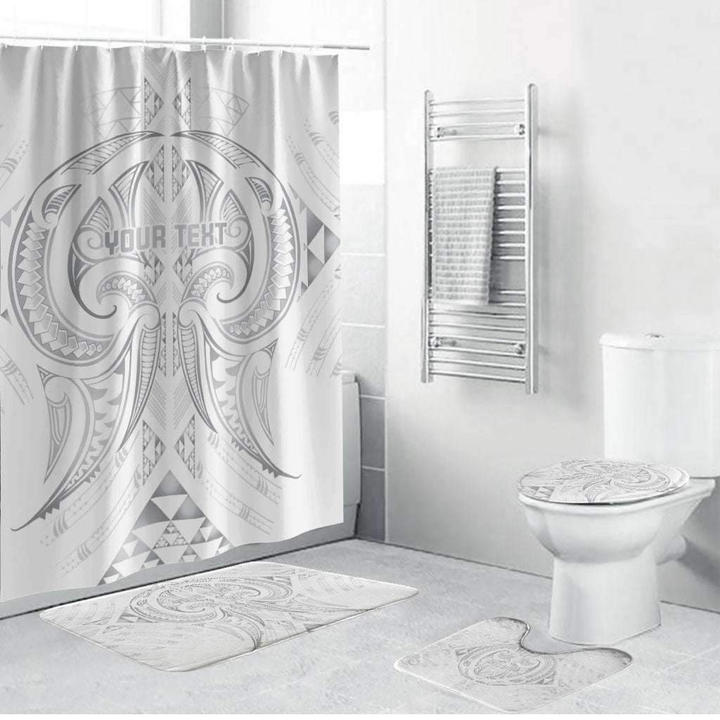 Maori Rugby Custom Ngaru Mangopare Bathroom Set Kiwikiwi Niho Taniwha Motif