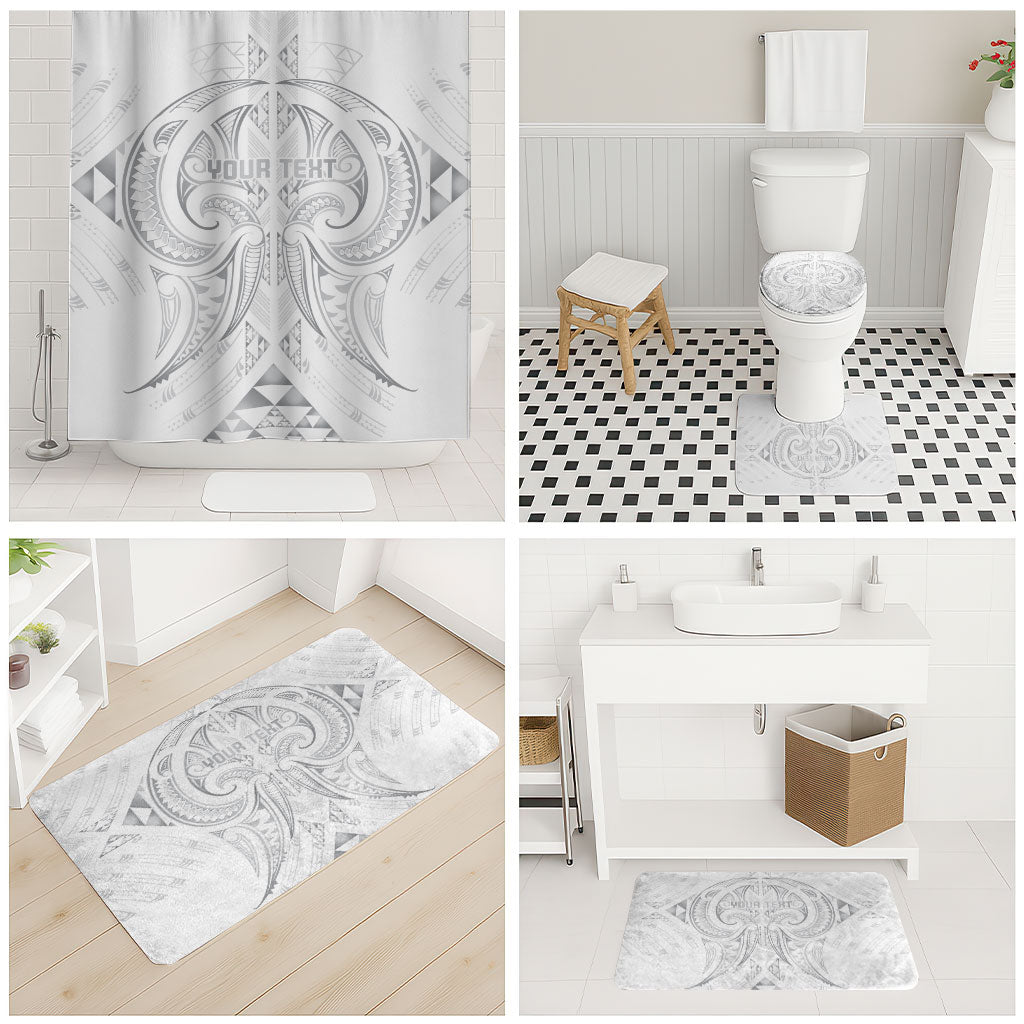 Maori Rugby Custom Ngaru Mangopare Bathroom Set Kiwikiwi Niho Taniwha Motif