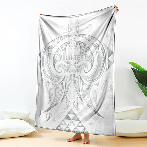 Maori Rugby Custom Ngaru Mangopare Blanket Kiwikiwi Niho Taniwha Motif