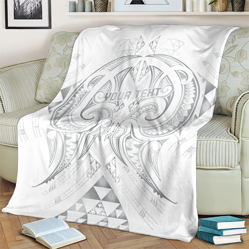 Maori Rugby Custom Ngaru Mangopare Blanket Kiwikiwi Niho Taniwha Motif