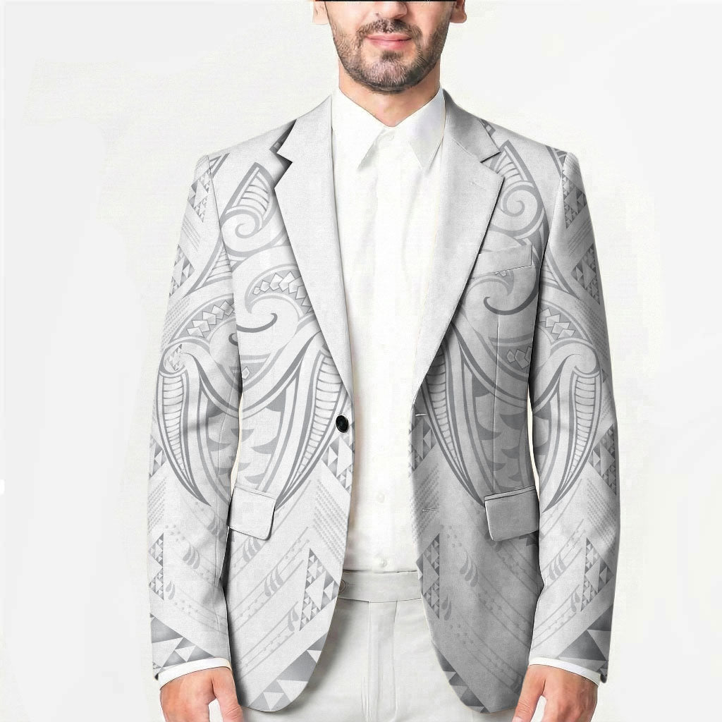Maori Rugby Custom Ngaru Mangopare Blazer Kiwikiwi Niho Taniwha Motif