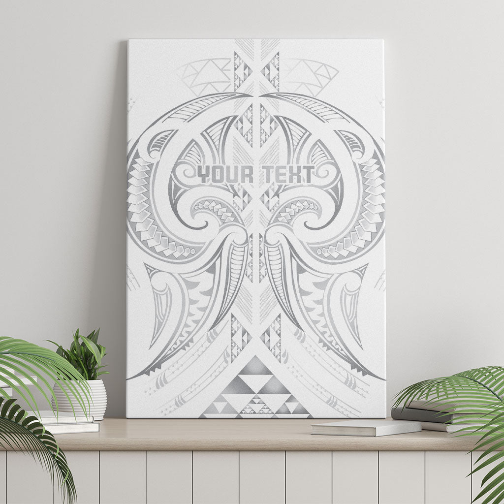 Maori Rugby Custom Ngaru Mangopare Canvas Wall Art Kiwikiwi Niho Taniwha Motif