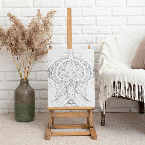 Maori Rugby Custom Ngaru Mangopare Canvas Wall Art Kiwikiwi Niho Taniwha Motif