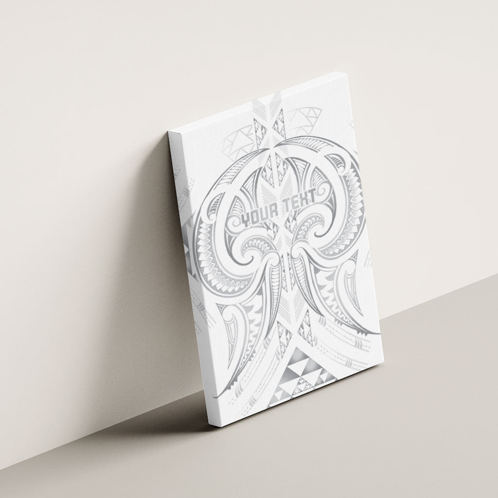 Maori Rugby Custom Ngaru Mangopare Canvas Wall Art Kiwikiwi Niho Taniwha Motif