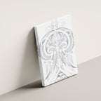 Maori Rugby Custom Ngaru Mangopare Canvas Wall Art Kiwikiwi Niho Taniwha Motif